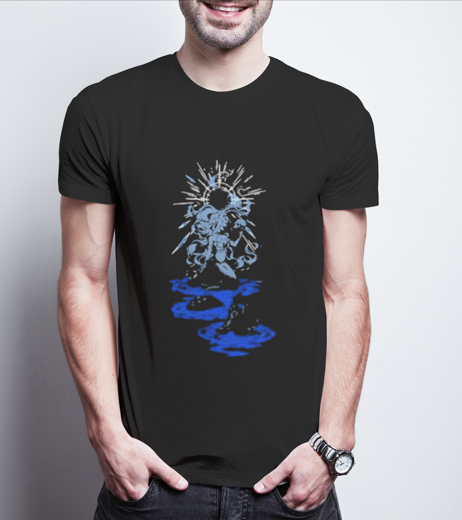 Leeandlie Moonlit Siren Enchanting Oceanic Illumination T-Shirt