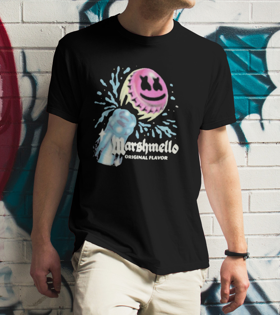 Marshmello Original Flavor Bottle Cap Splash T-Shirt