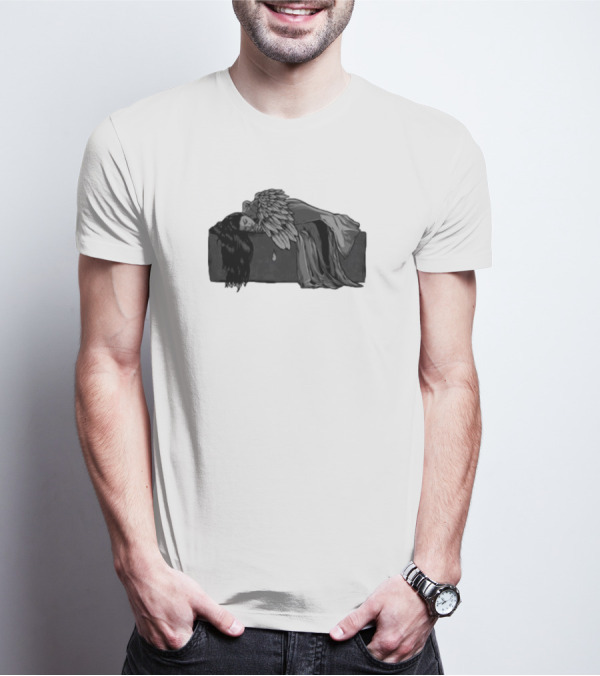 Moon Fever Forever Sleep Angel Wing Rest T-Shirt