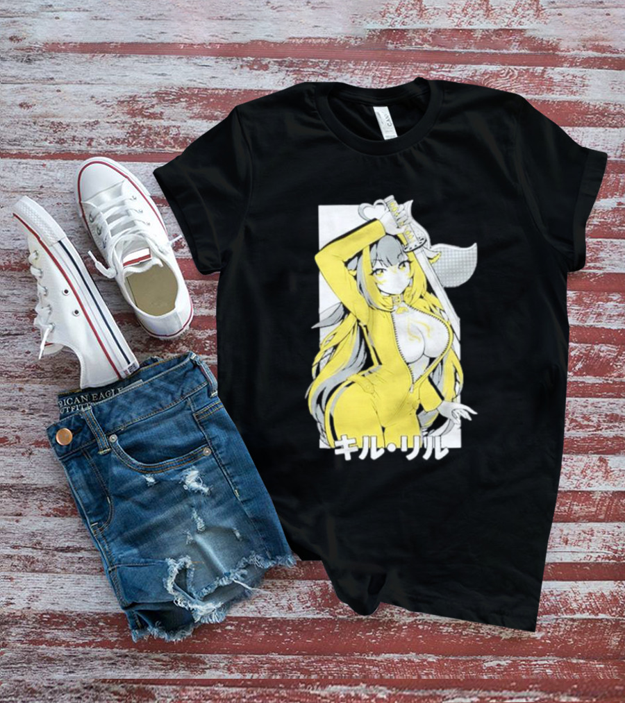 Shylily Kill Lil キル・リル Katana Anime T-Shirt