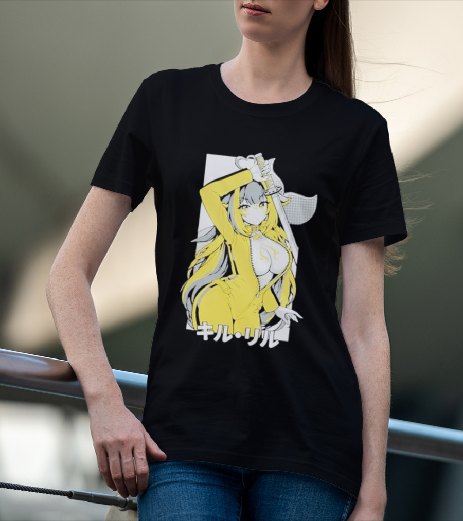 Shylily Kill Lil キル・リル Katana Anime T-Shirt