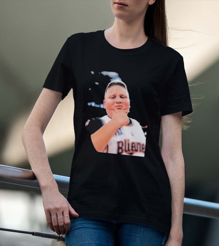 The Rizzler Blazers Confidence Meme Iconic NBA Jersey Humor T-Shirt