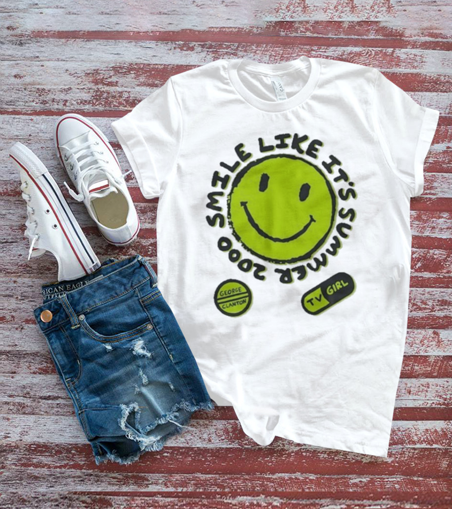 Smile Like It’s Summer 2000 TV Girl George Clanton T-Shirt