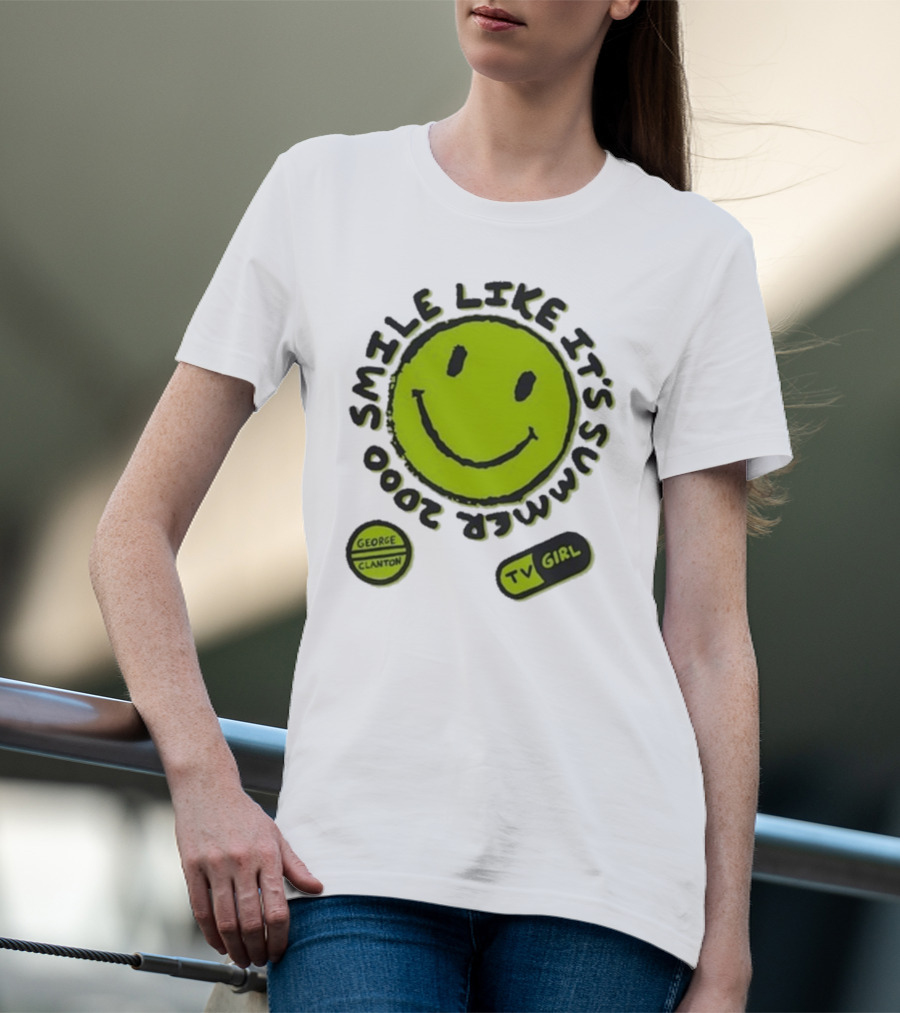 Smile Like It’s Summer 2000 TV Girl George Clanton T-Shirt