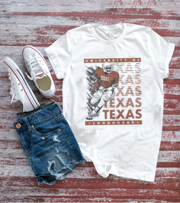 University Of Texas Longhorns Football Texas Longhorns 1990s Throwback T-Shirt