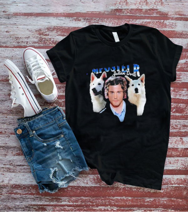 Julien Doré Mister R With Two White Dogs T-Shirt