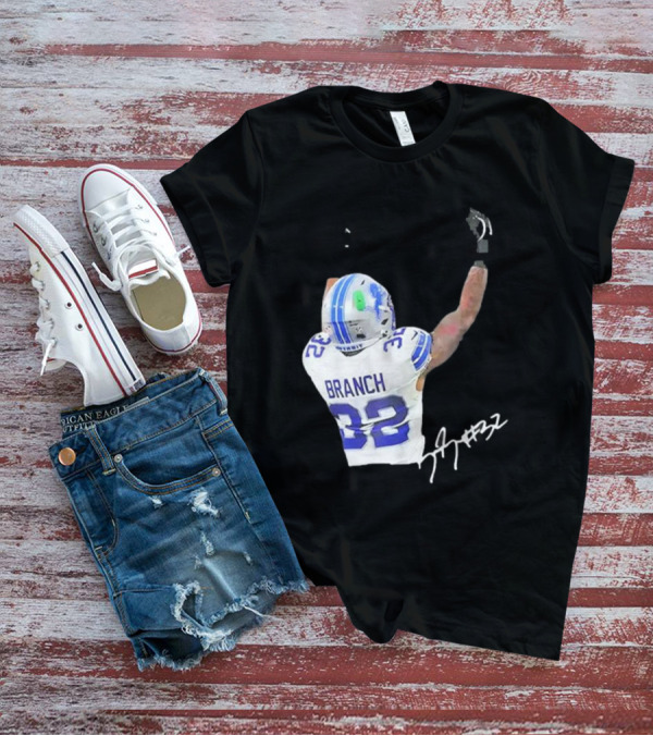 Lions Branch 32 Middle Finger Gesture T-Shirt