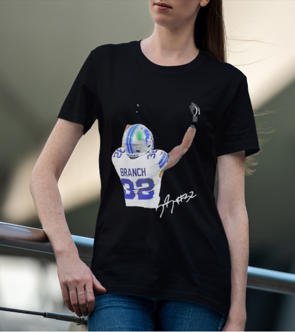 Lions Branch 32 Middle Finger Gesture T-Shirt