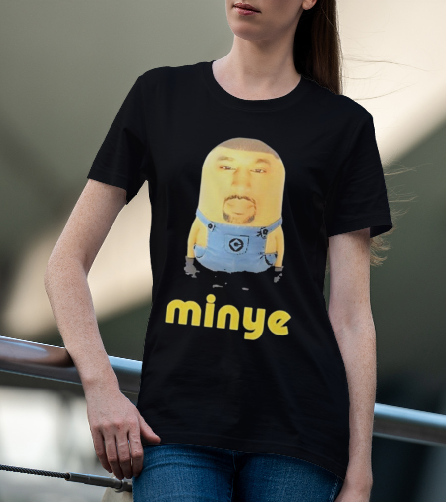 Minye Face Parody Minion Meme Character T-Shirt