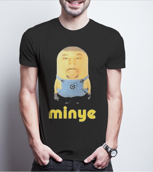Minye Face Parody Minion Meme Character T-Shirt