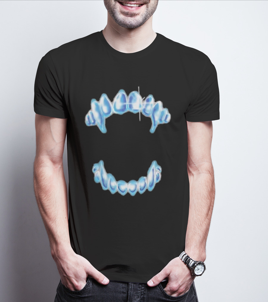 Dom Dolla Cave Fangs Blue Ice Grillz T-Shirt