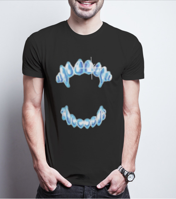 Dom Dolla Cave Fangs Blue Ice Grillz T-Shirt