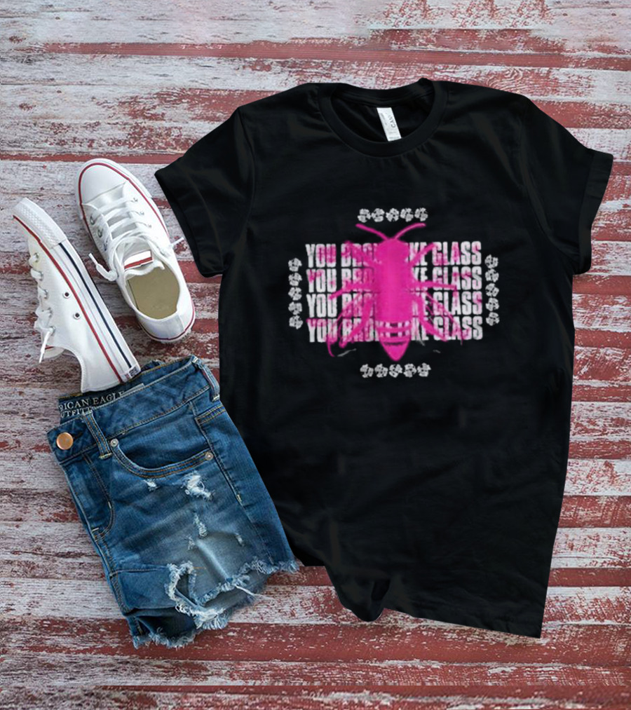 Eighteen Visions Bee You Broke Like Glass T-Shirt