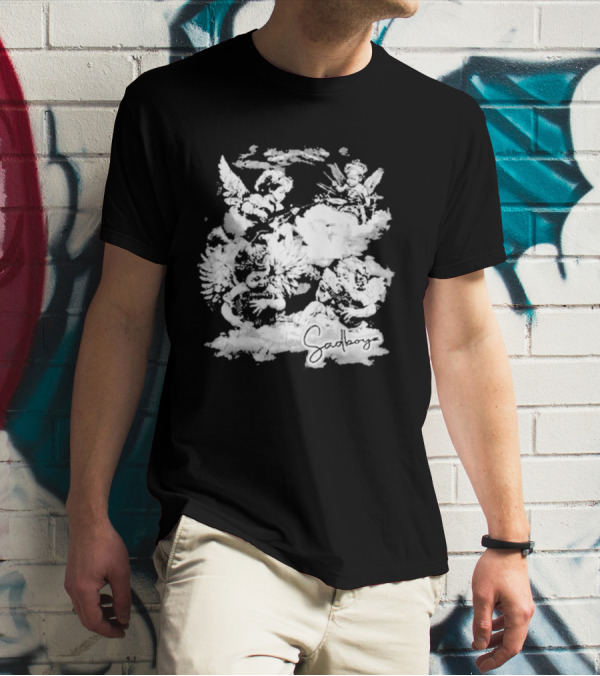 Sadboyz Cherub Angels Playing Instruments T-Shirt