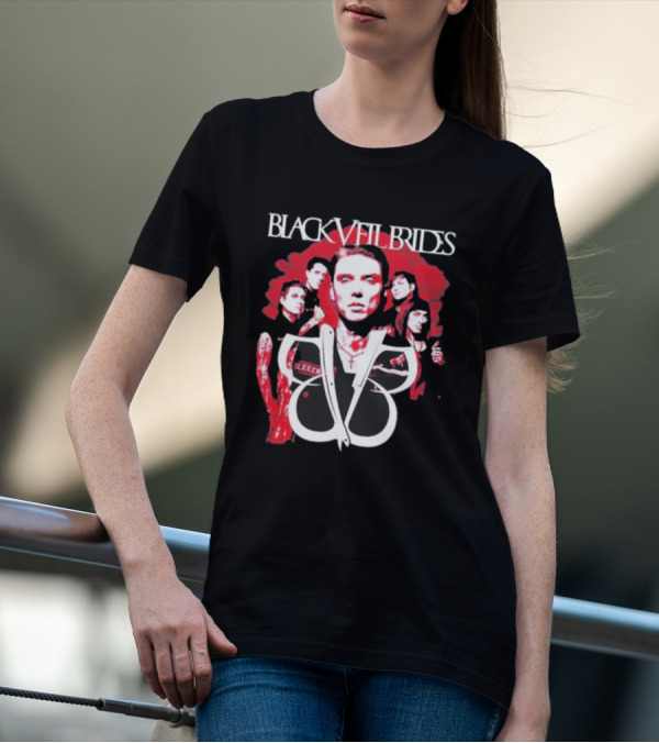 Black Veil Brides Bleeding Red Band T-Shirt
