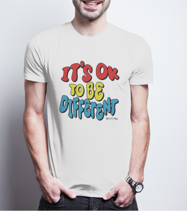 It’s Ok To Be Different By Finnysmth T-Shirt