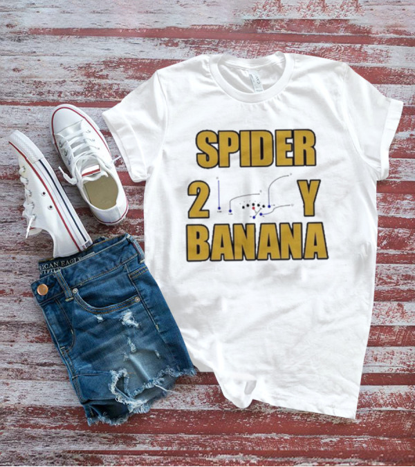 Jon Gruden Spider 2 Y Banana Football Play Diagram T-Shirt