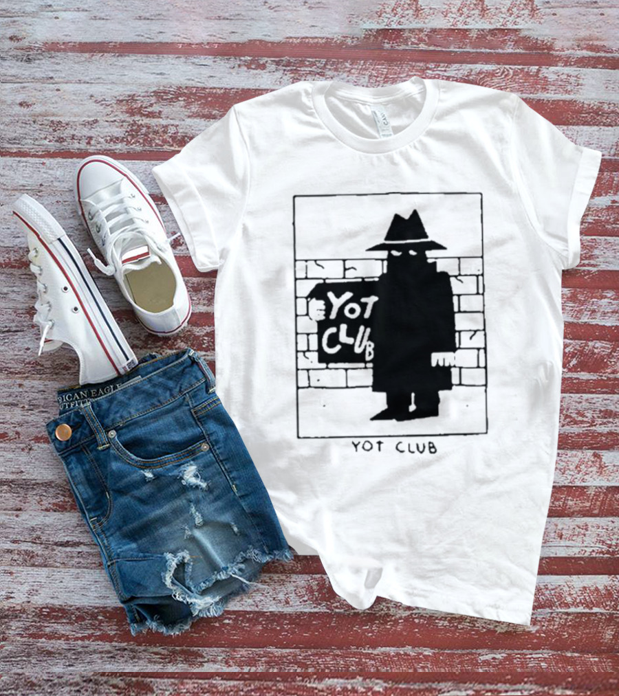 Yot Club Mysterious Silhouette Art Lazy Eyes Show T-Shirt
