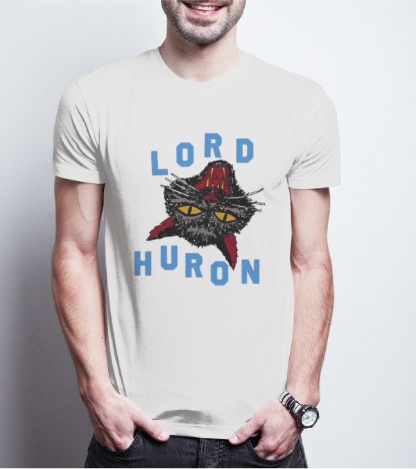 LORD HURON Upside Down Cat T-Shirt