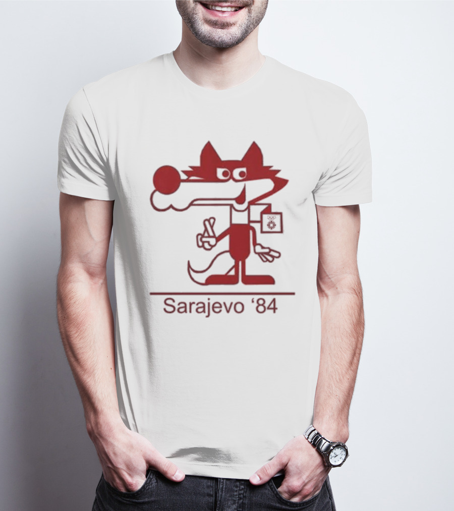 Vucko Sarajevo '84 Winter Olympics Mascot T-Shirt