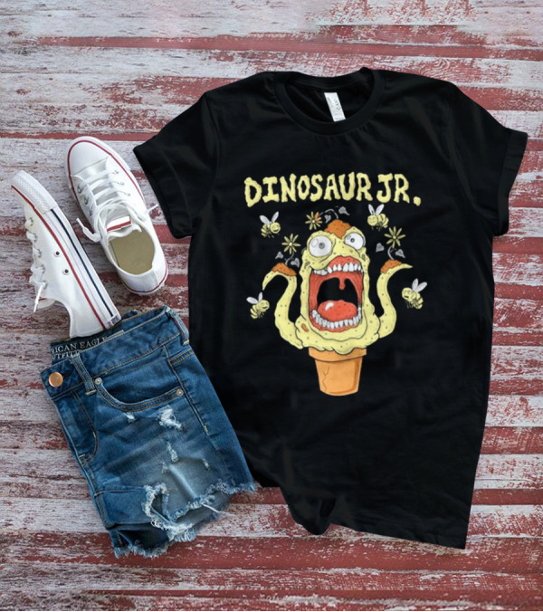 DINOSAUR JR Monster Plant With Bees T-Shirt