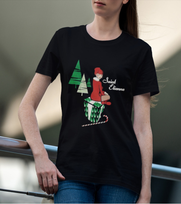Saint Etienne A Glimpse Of Stocking Holiday T-Shirt