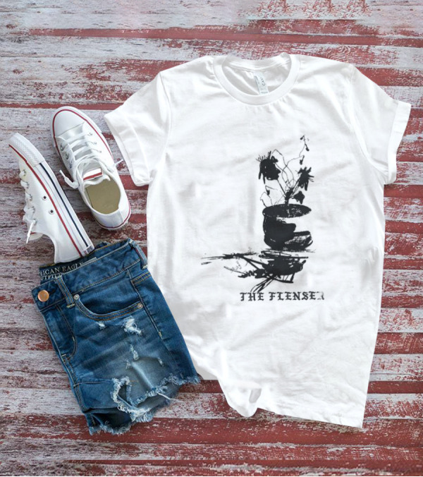 The Flenser Sad Flower Reflection T-Shirt