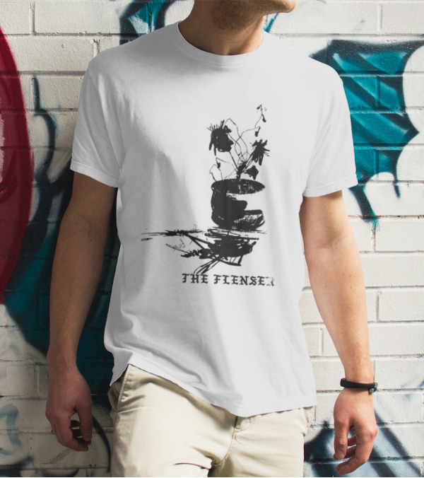 The Flenser Sad Flower Reflection T-Shirt