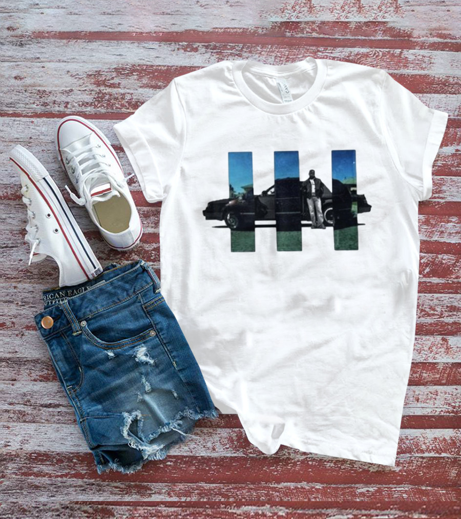 Kendrick Lamar GNX And GKMC Album Cover Car Concept T-Shirt