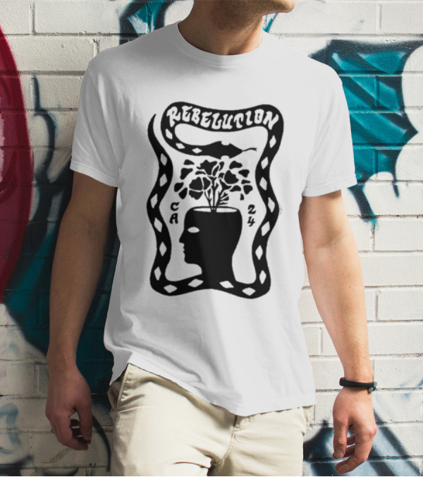 Rebelution CA 24 Snake Plant Head T-Shirt