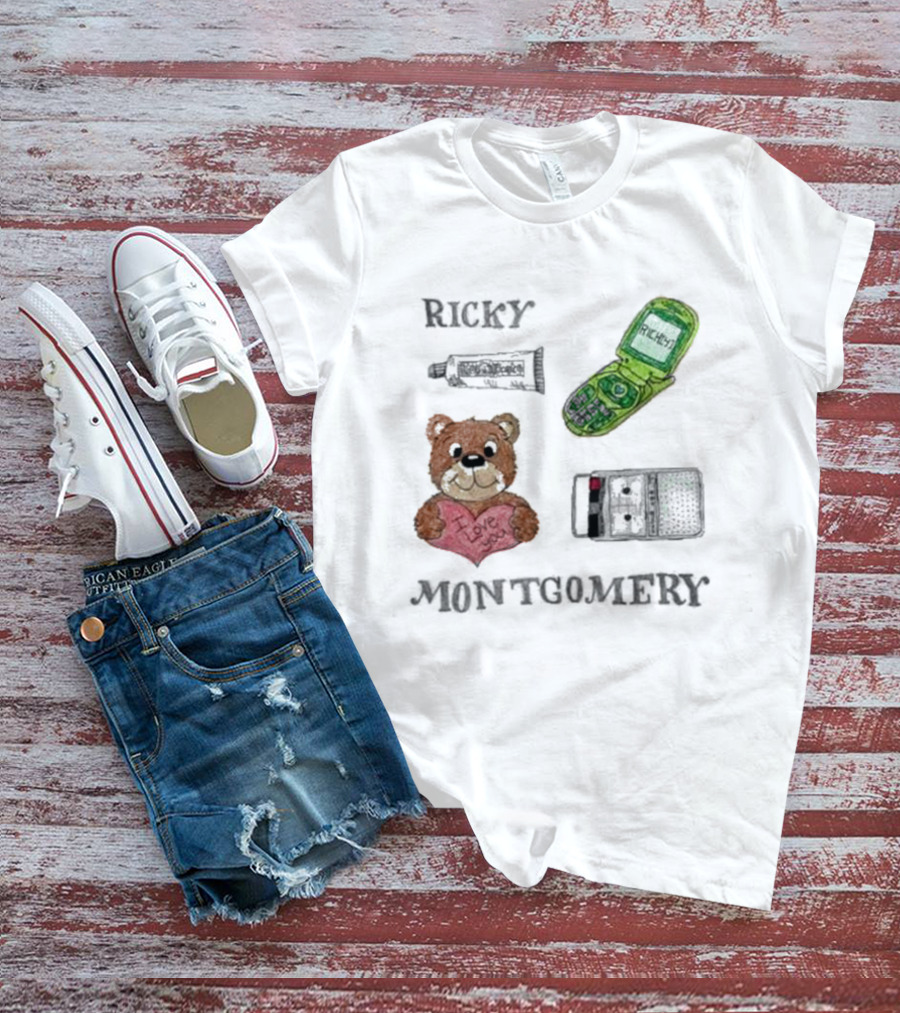 Ricky Montgomery Love Bear Phone And Paint Tube T-Shirt