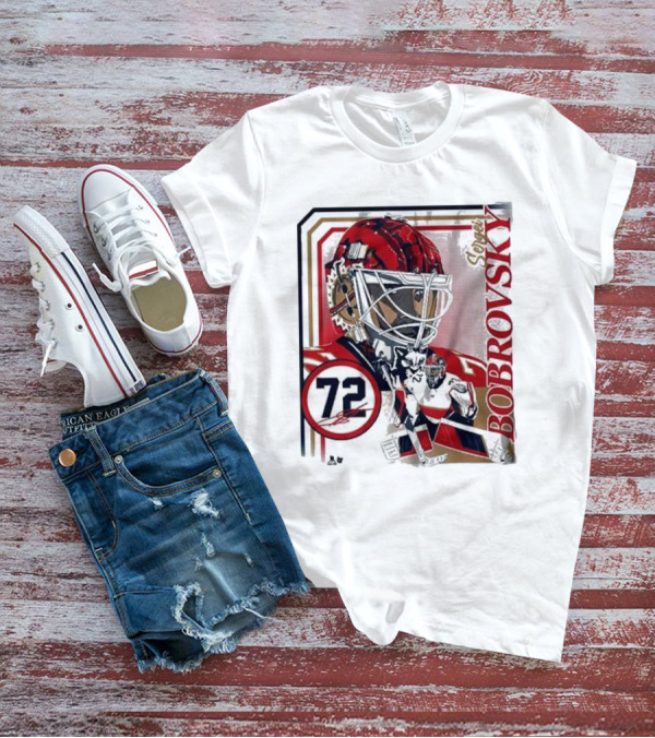 Sergei Bobrovsky 72 Goalie Mask Collage Frame T-Shirt