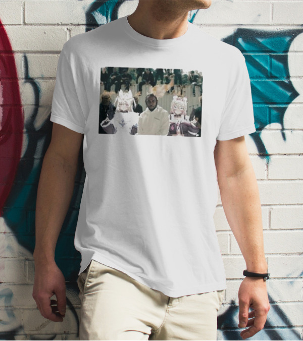 Yaruki FWMC Kendrick Good Dogs Maad City Anime Crossover T-Shirt