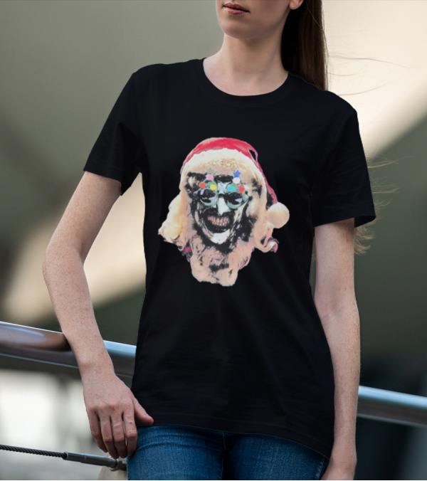 Terrifier 3 Xmas Santa Horror Clown T-Shirt