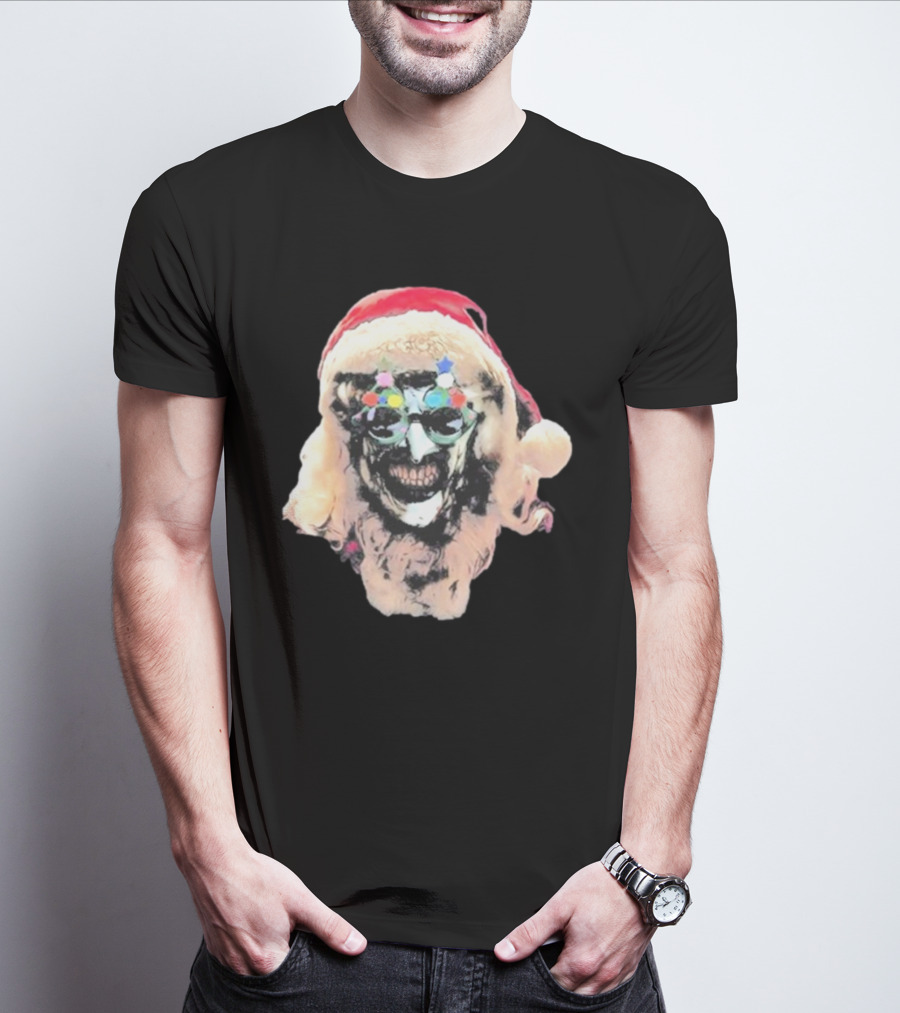 Terrifier 3 Xmas Santa Horror Clown T-Shirt