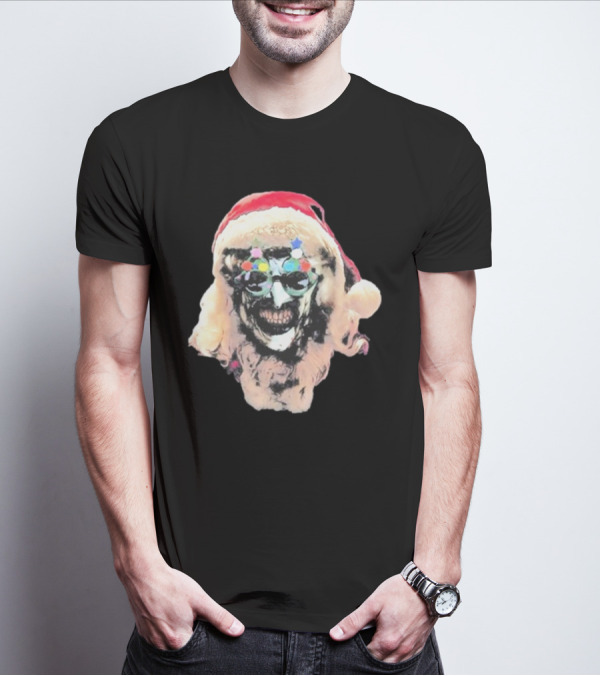 Terrifier 3 Xmas Santa Horror Clown T-Shirt