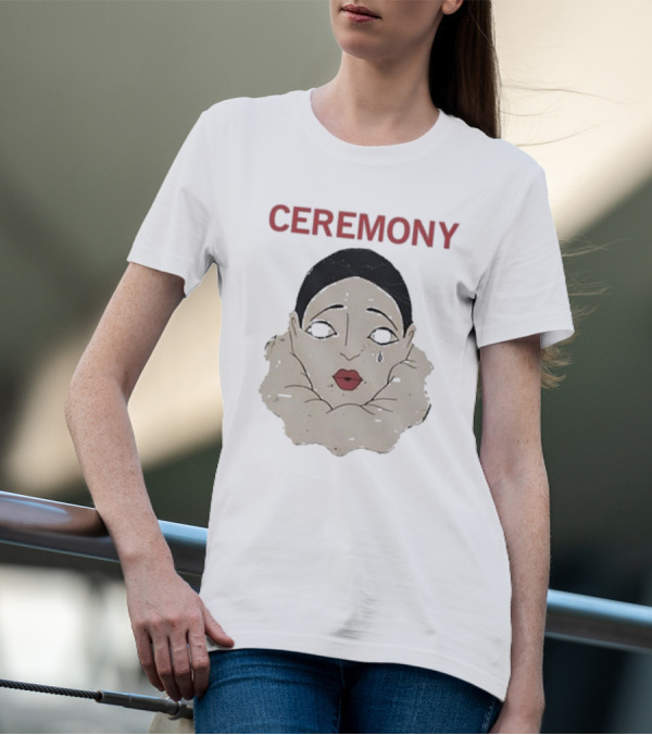 CEREMONY A Single Tear Face With Tearful Expression T-Shirt