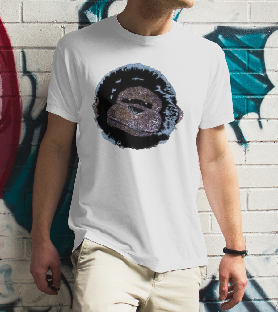 Christmas Dinosaur Jr Gorilla Head T-Shirt