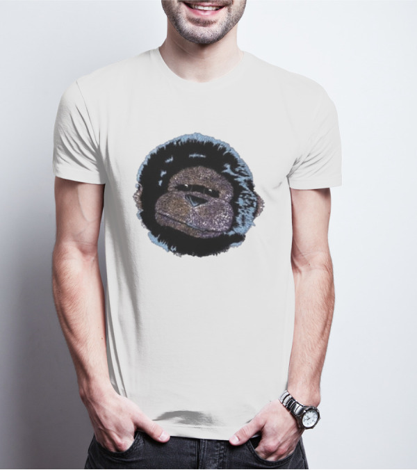Christmas Dinosaur Jr Gorilla Head T-Shirt