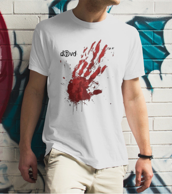 D4VD Blood Handprint Splatter T-Shirt