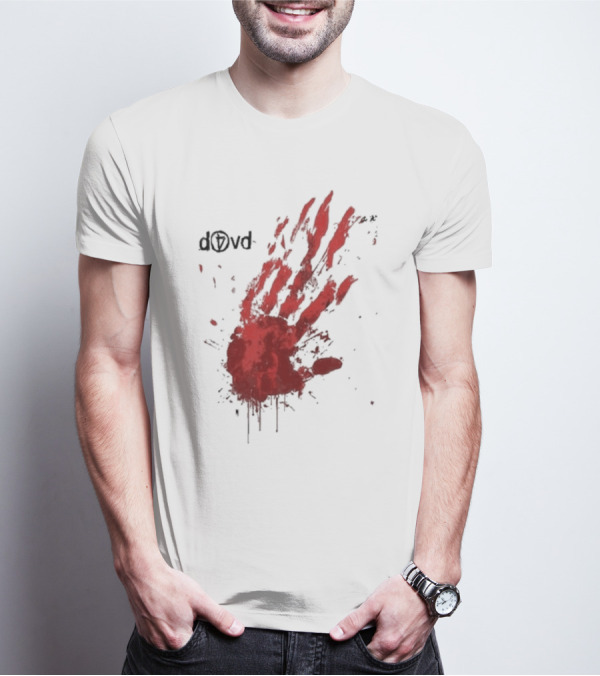 D4VD Blood Handprint Splatter T-Shirt