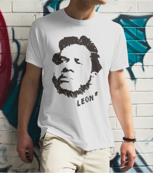 Leon Bridges Leon Sketch Face T-Shirt