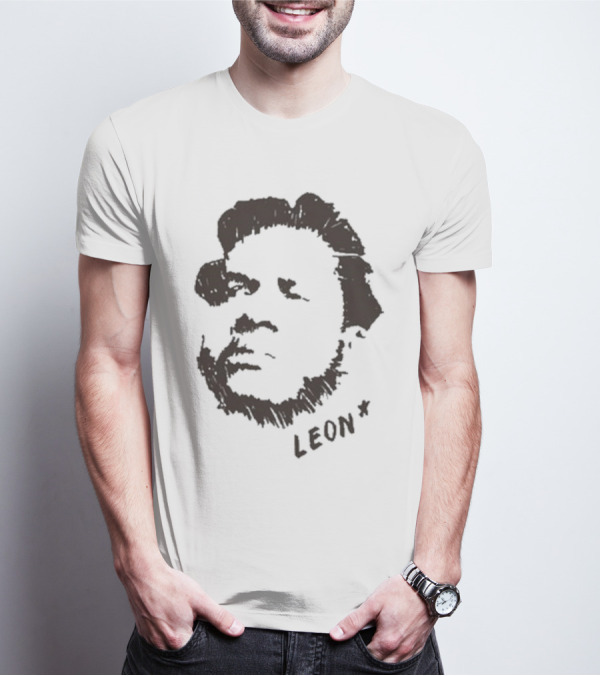 Leon Bridges Leon Sketch Face T-Shirt