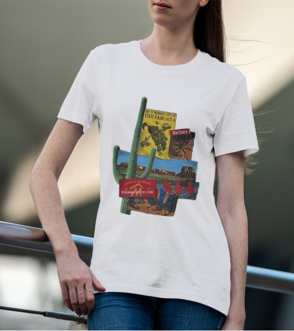 Rodeo State Fair Marlboro Country Store Wild West Promo T-Shirt