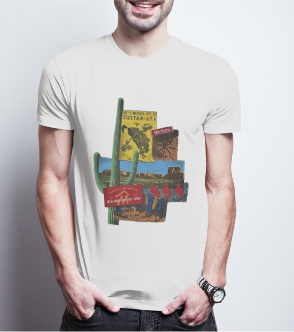 Rodeo State Fair Marlboro Country Store Wild West Promo T-Shirt