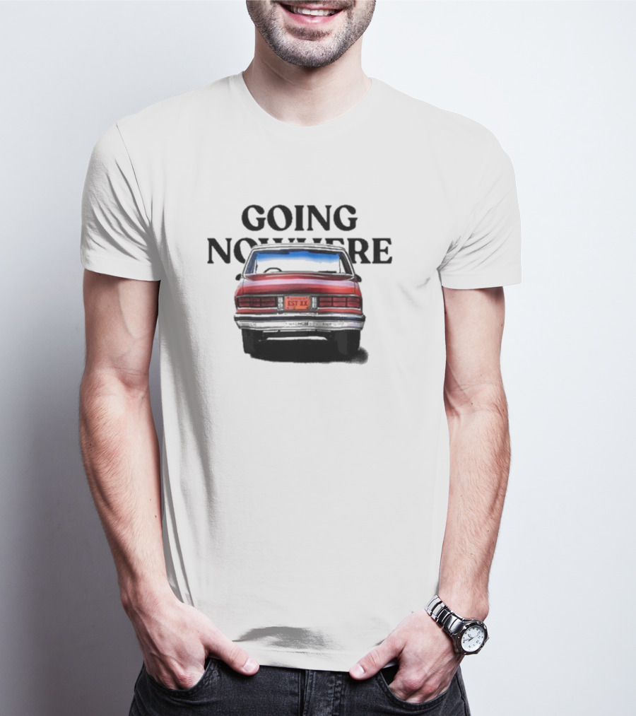 Mgk Going Nowhere Fast Est 19Xx Retro Car T-Shirt