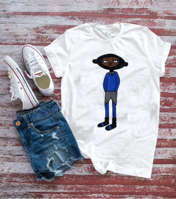 Yuno Miles Stay Calm Blue Outfit Cartoon Character T-Shirt