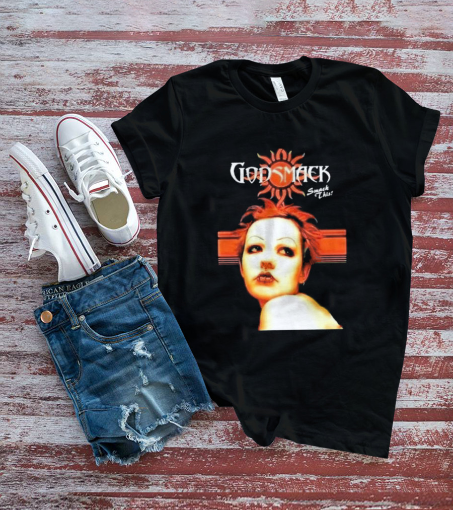 Godsmack Smack This Sun Logo Face T-Shirt