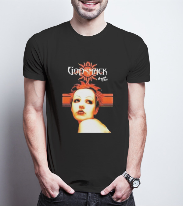 Godsmack Smack This Sun Logo Face T-Shirt