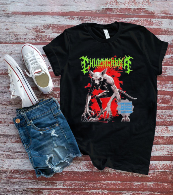 Chupacabra Cryptid Metalcore Inferno T-Shirt